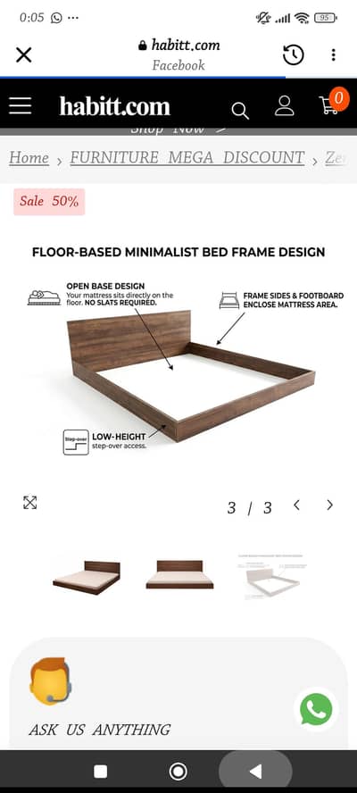 double bed