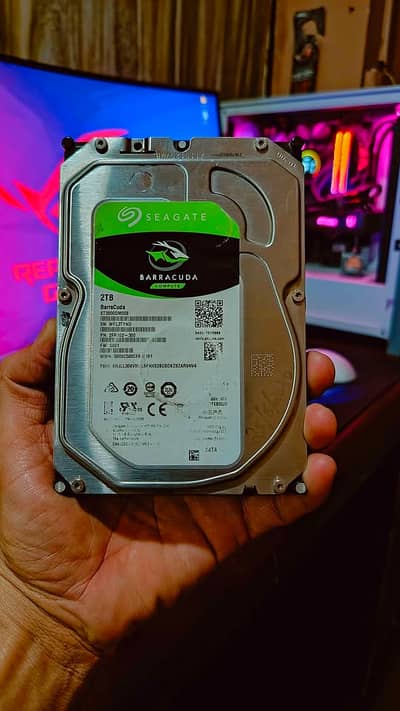 Seagate BarraCuda 2tb slim model 100% health 100% performance