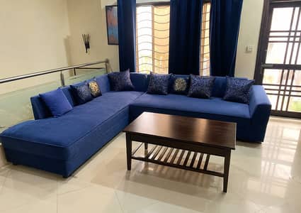 Contemporary L-Shaped Sofa (7 Seater)