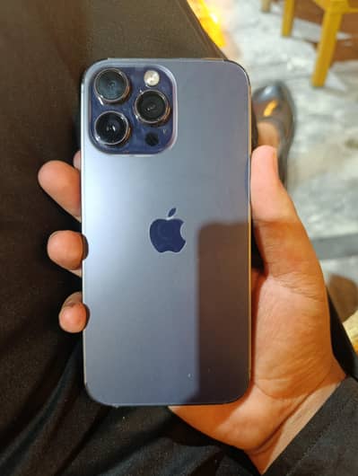 I phone 14 pro max non pta factory unlock 128 GB 95 health