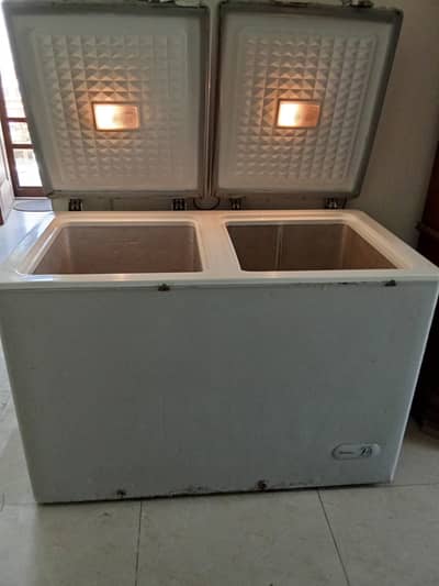 Dawlance Double Deep Freezer + Fridge for Sale