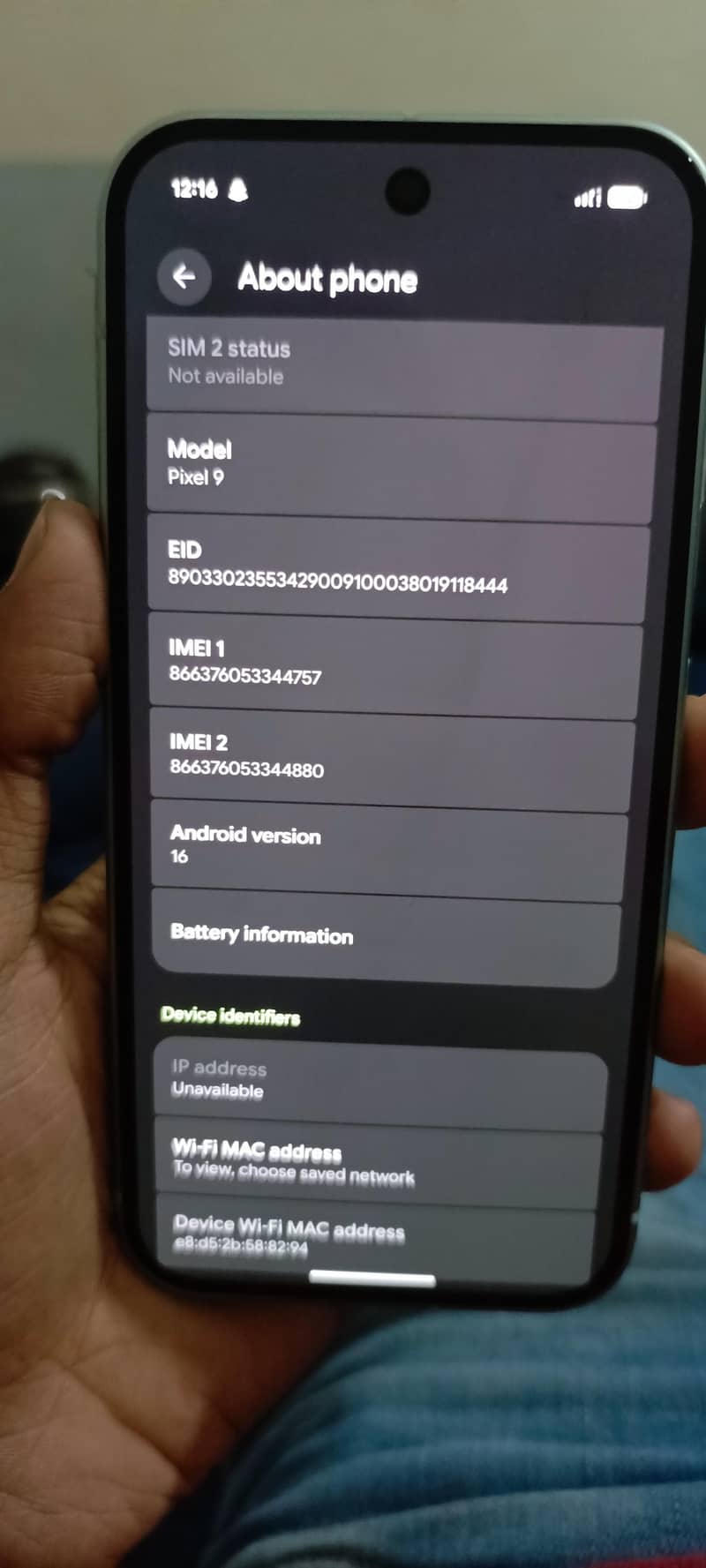 Google pixel 9 2
