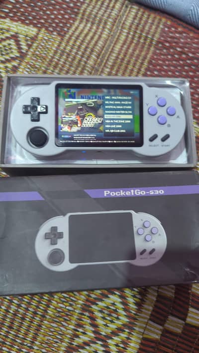 pocket s30 hand held console new condition with box