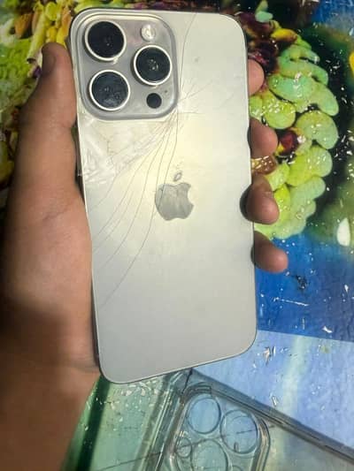 Iphone 15 pro max JV - Non Pta - Back Broken
