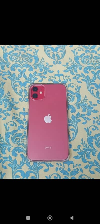 iPhone 11 Cherry Red 128GB – Battery & Face ID OK