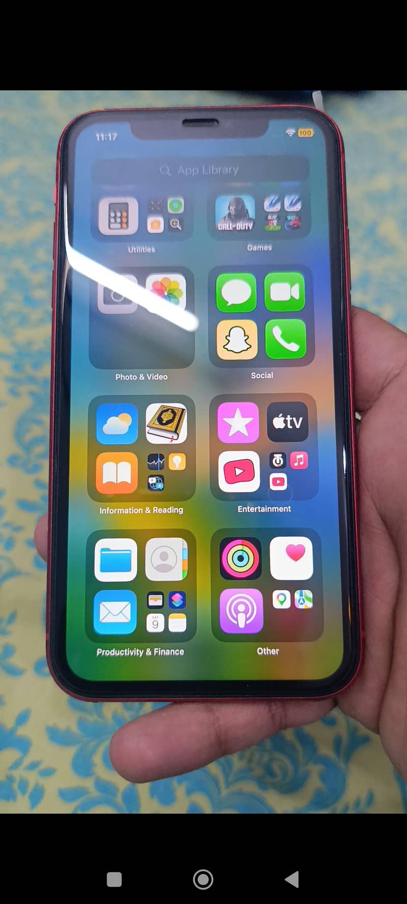 Iphone 11 (Cherry-Red) 13