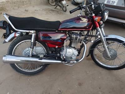 Cg 125 beautiful condeshan  new drive 2018 modal