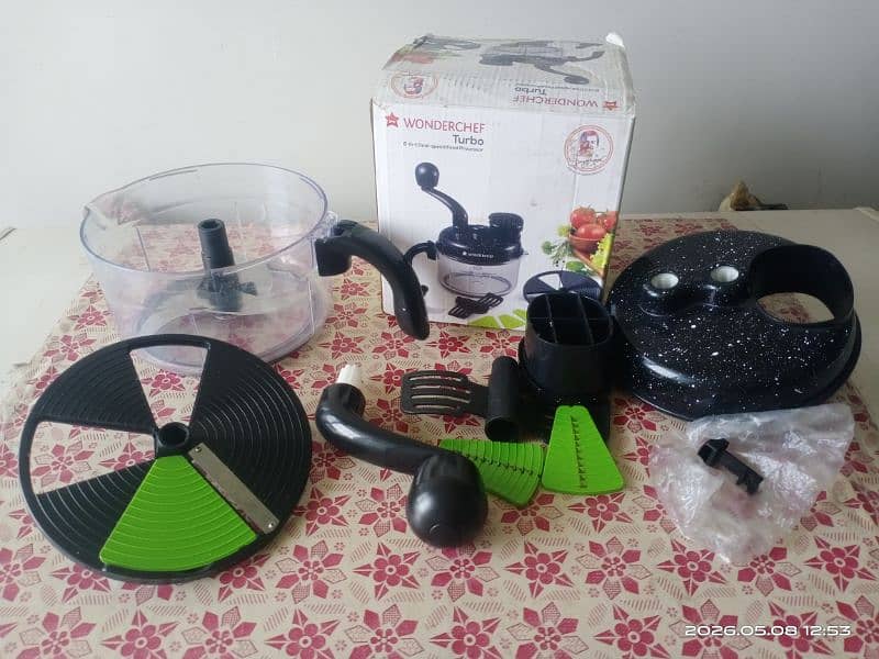 Turbo food processor/chopper 5