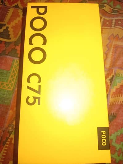 POCO C75 (WITH BOX 8/256)