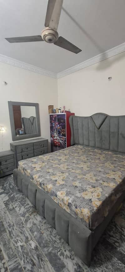 DOUBLE BED WITH MATTRESS  IN GOOD CONDITION
