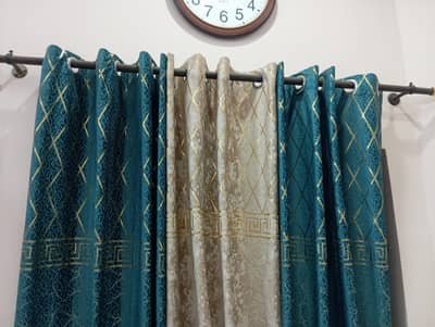 Beautiful Contrast Curtains
