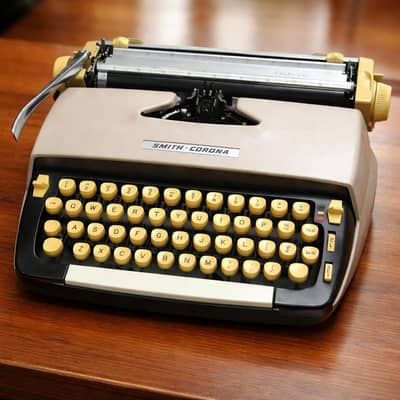 With 6 month Warranty Smith Corona Portable Executive Typewriter