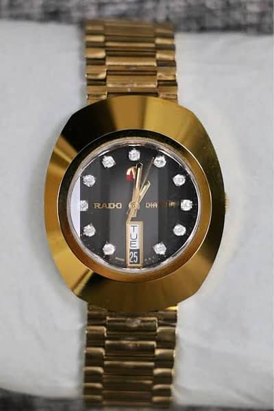 Rado diastar black dial