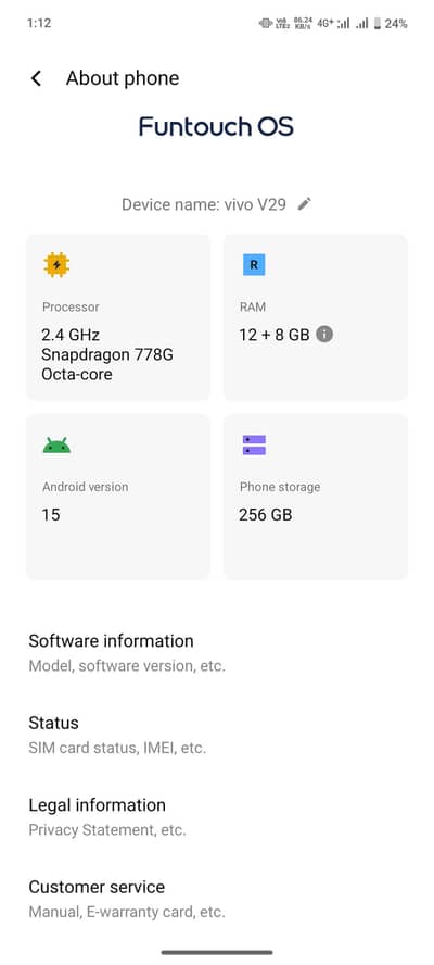 vivo v29 5G for sale