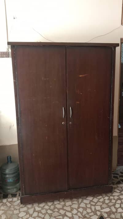cupboard good quality wood.