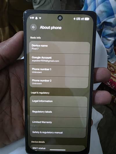 i want to sale Google pixel 7