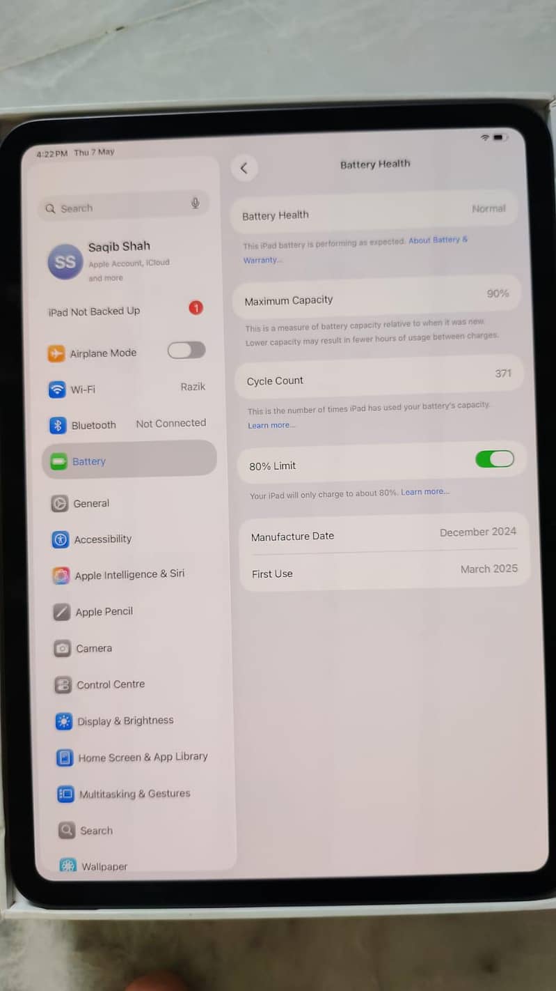 ipad pro M4 chip 11 inch 5