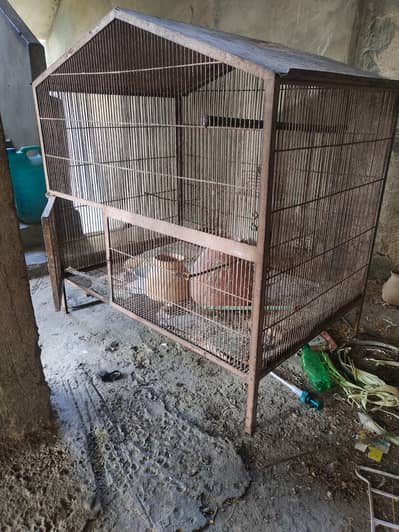 final price hai heavy colony iron cage 03002477822