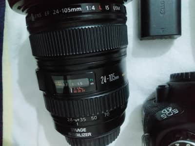 canon 6D full frame DSLR camera with 24-105