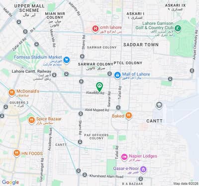 For Sale 2.8 Kanal House Allaudin Road Lahore Cantt - 10 Crore Per Kanal