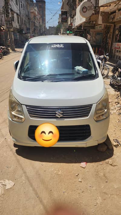 660 CC  good mileage Japani Wagon R  in pearl white color