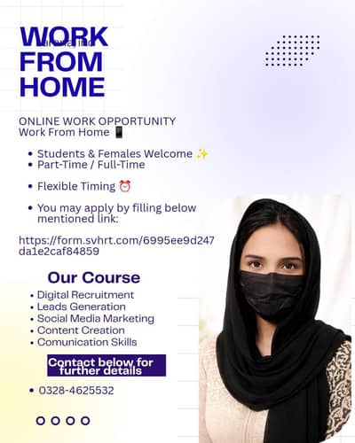 Work From Home Opportunity