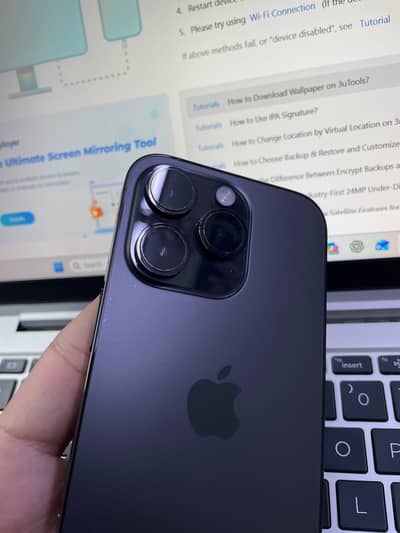 Iphone 14 pro jv original 100% battery health