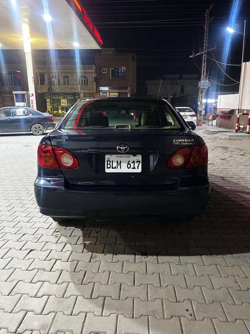 corolla se saloon 2005 automatic 3
