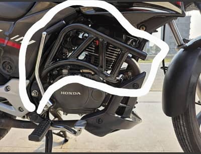 Honda Cb150f Engine Guard with sliders