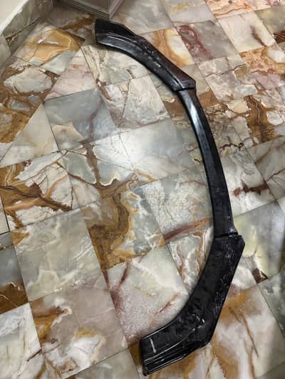 Honda car bumper splinter
