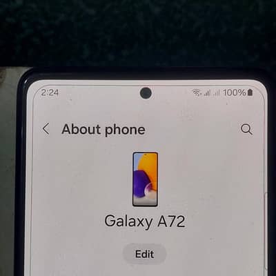samsung A72-8/128gb , PTA official aproved