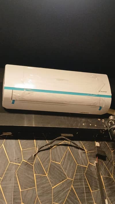 Haier Candy Spilit 1.5 Ton Almost New 3 Months Used & Haier Freezer