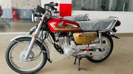 Honda 125 self start gold edition 2025 model