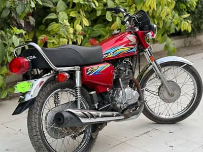 Honda cg125 2018 model 2017 registration
