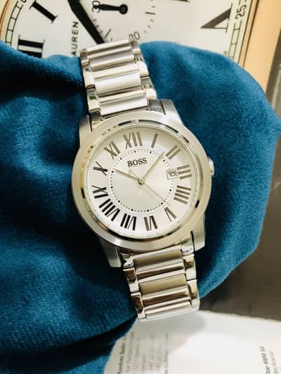HUGO BOSS-ROMAN DIAL-NEW & ORIGINAL WATCH-SEIKO CITIZEN CASIO ARMANI