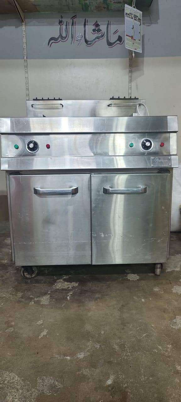 Fryer machine , zinger , chips 1