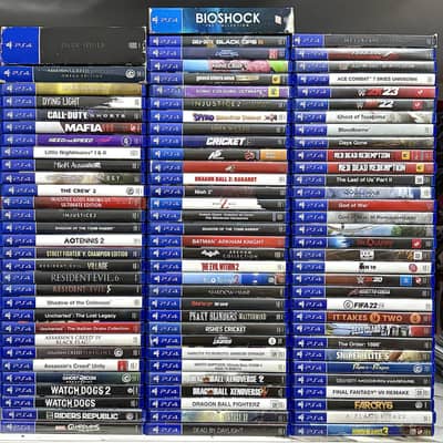 PS4 / Playstation 4 used games in 10/10 condition