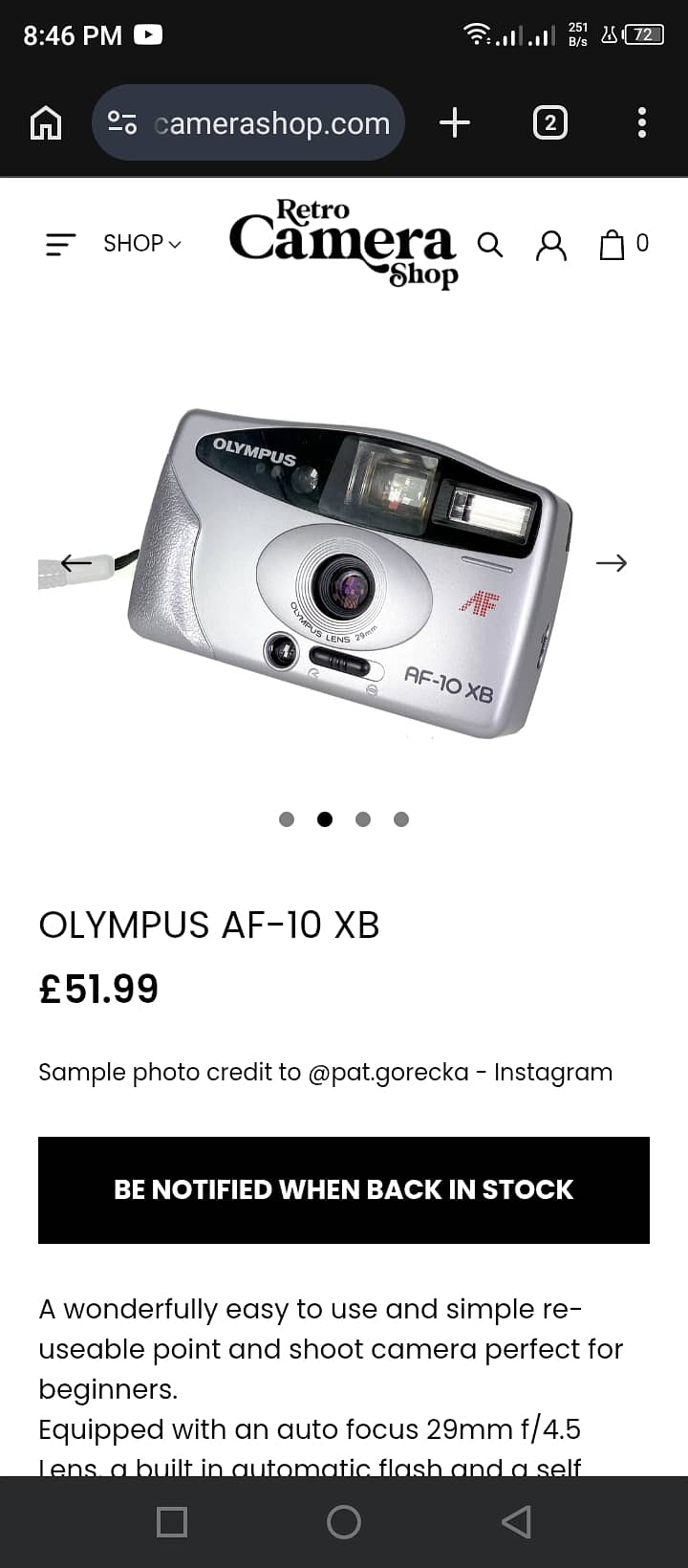 Olympus camera 7