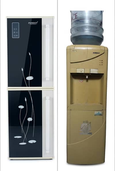 Water Dispenser Heat and Cool With Refrigerator