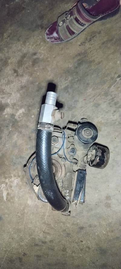 Cng kit only Sirf yahi hai or plus 2 horn free original made in Italy'