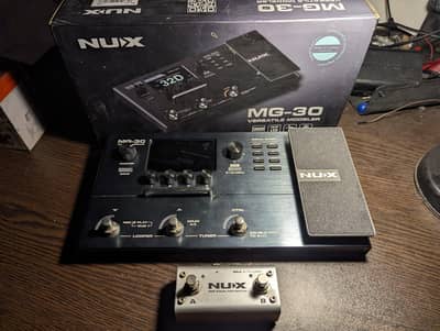 NUX MG-30 with box and all accessories