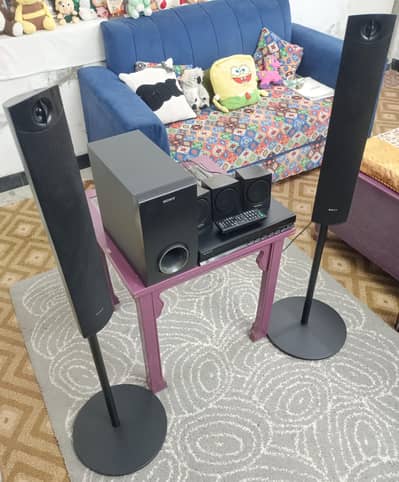 sony home theater audio music 5.1 woofer deck system