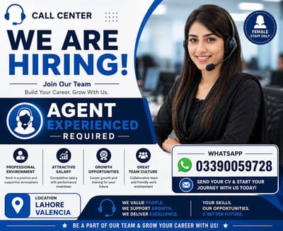 Join Our Growing Call Center Team – Female Staff  Needed