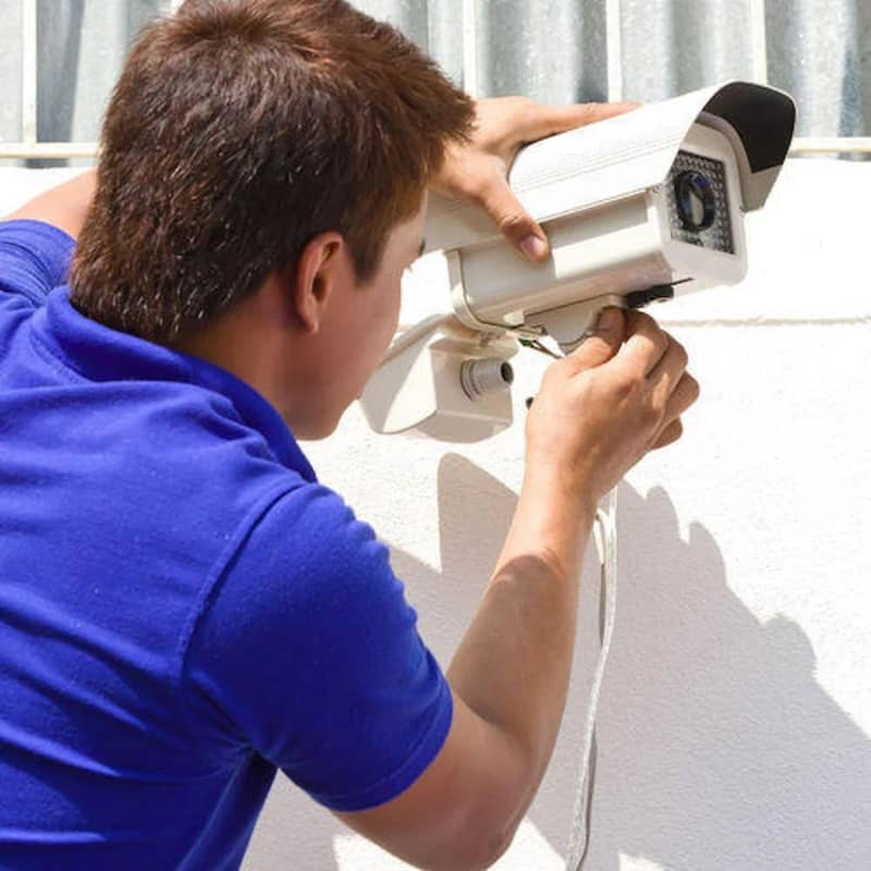 CCTV camera installation 1
