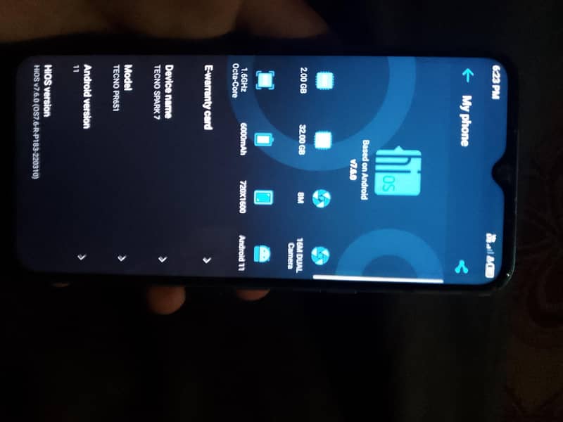 TECNO SPARK 7 0