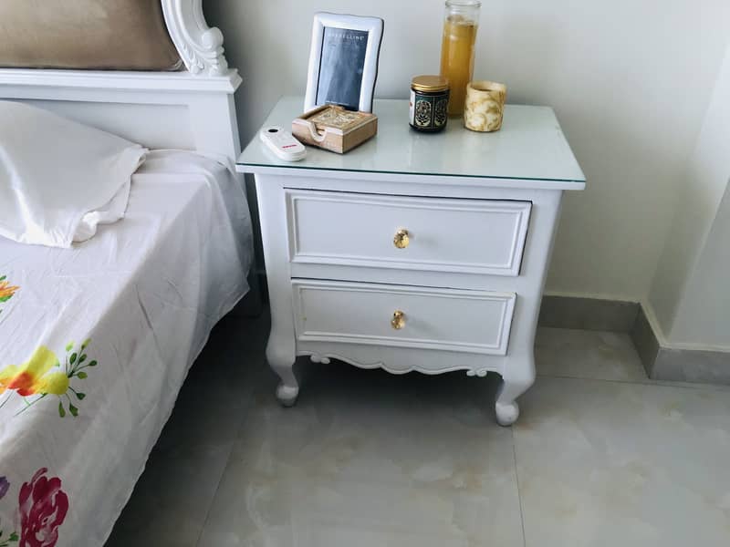Solid sheeshum single bedset 3