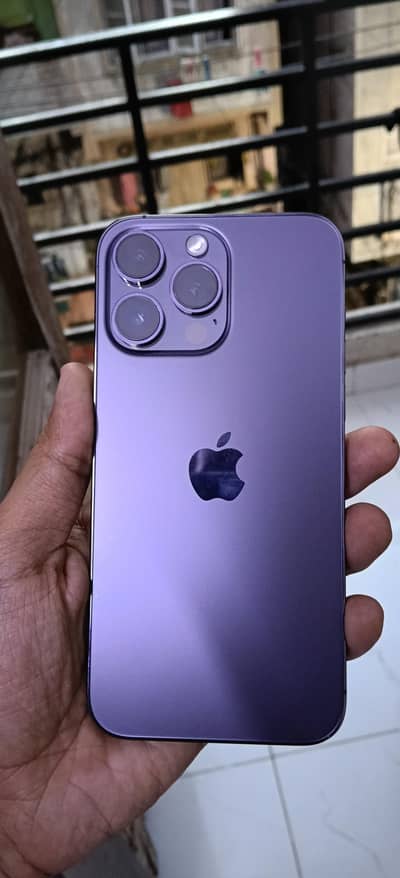 14 pro max 256gb Fu with box
