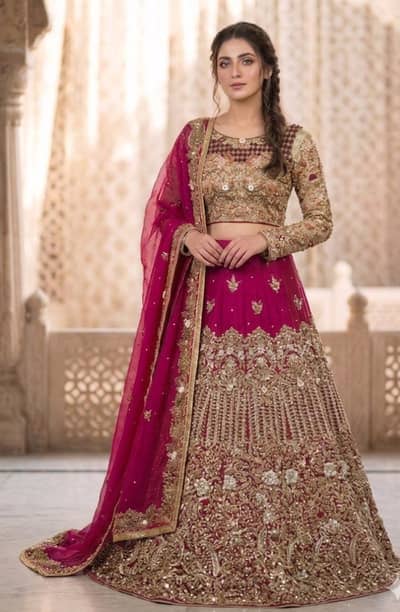 Affordable Heavy Zardozi Bridal Lehenga | Small Size | Lahore