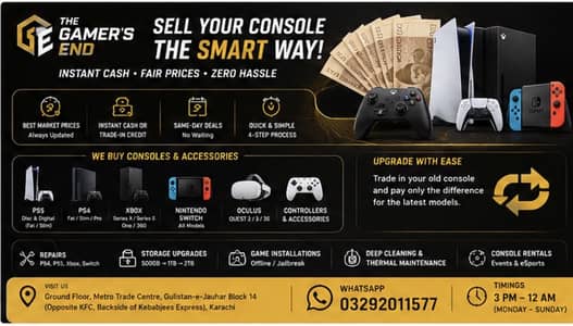 Sell Your PS5, Xbox, PS4 & More | Get Instant Cash or Trade-In