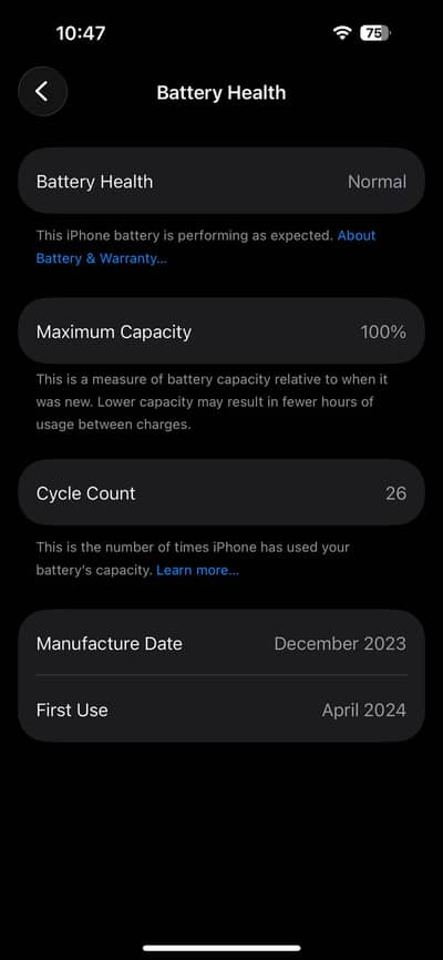 Iphone 15 pro LLA jv 128 gb